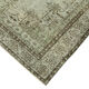 Handwoven Overdyed Turkish 1970s 161 cm x 274 cm Grey Carpet