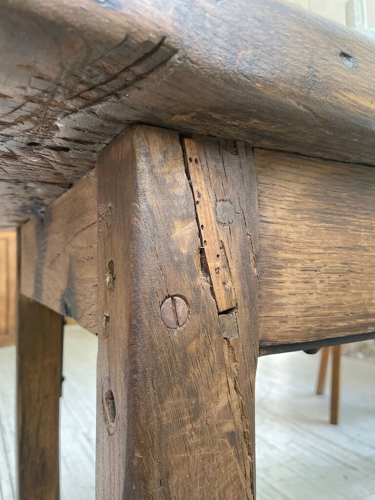 Work farm table established oak
