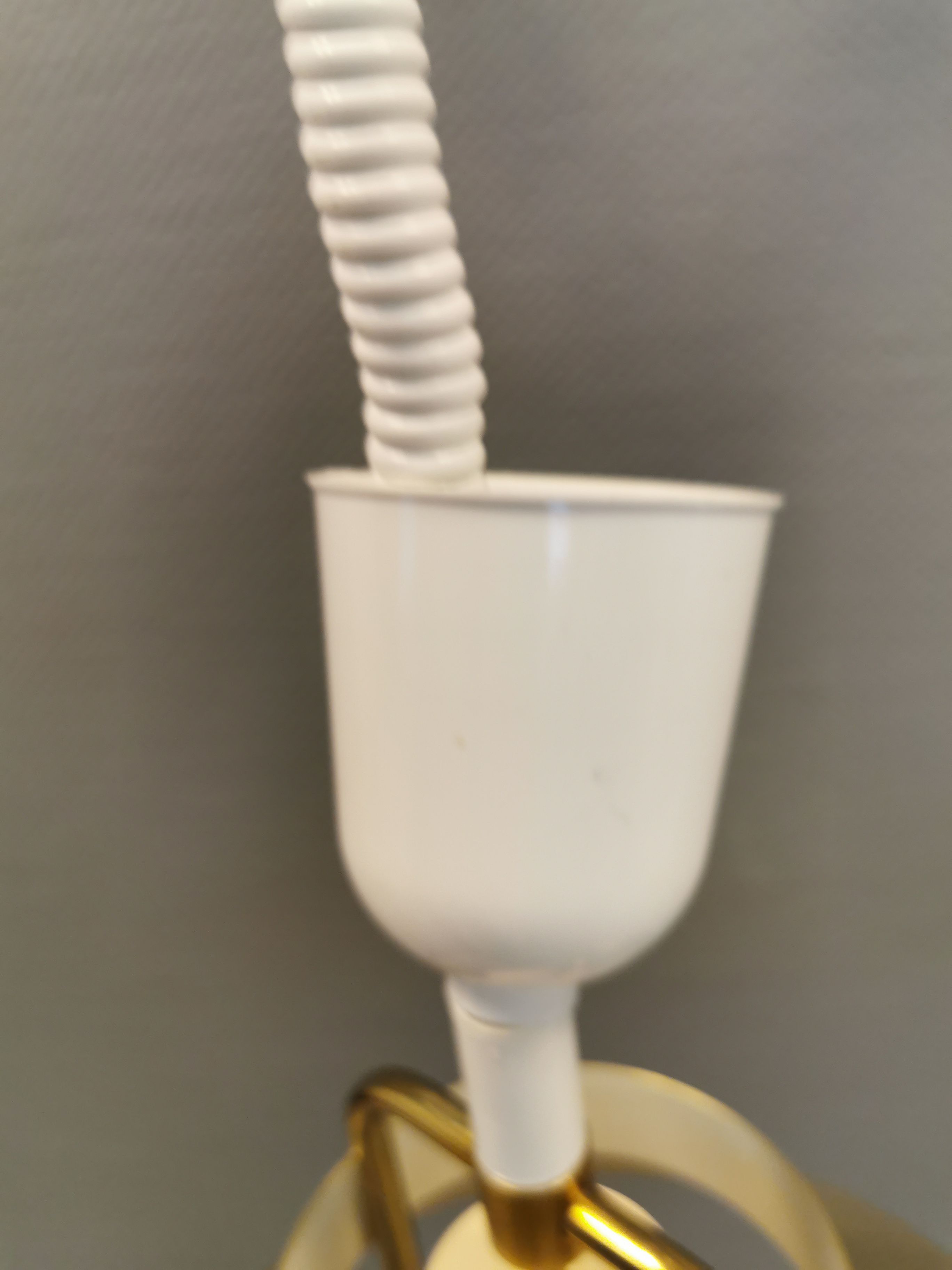 "Tarok" hanging lamp, designed by Jo Hammerborg in 1977 and produced by Fog&Mørup, Denmark