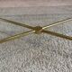 Coffee table in the style of Jacques Adnet, France, 1960s