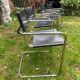 Lot of 4 modernist chairs in the style of MG5 Matteo Grassi circa 1980