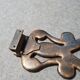 84 cm vintage brutalist door handle aluminium 1970s xxl Humberg
