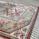 Vintage rug inspired by Art Deco.