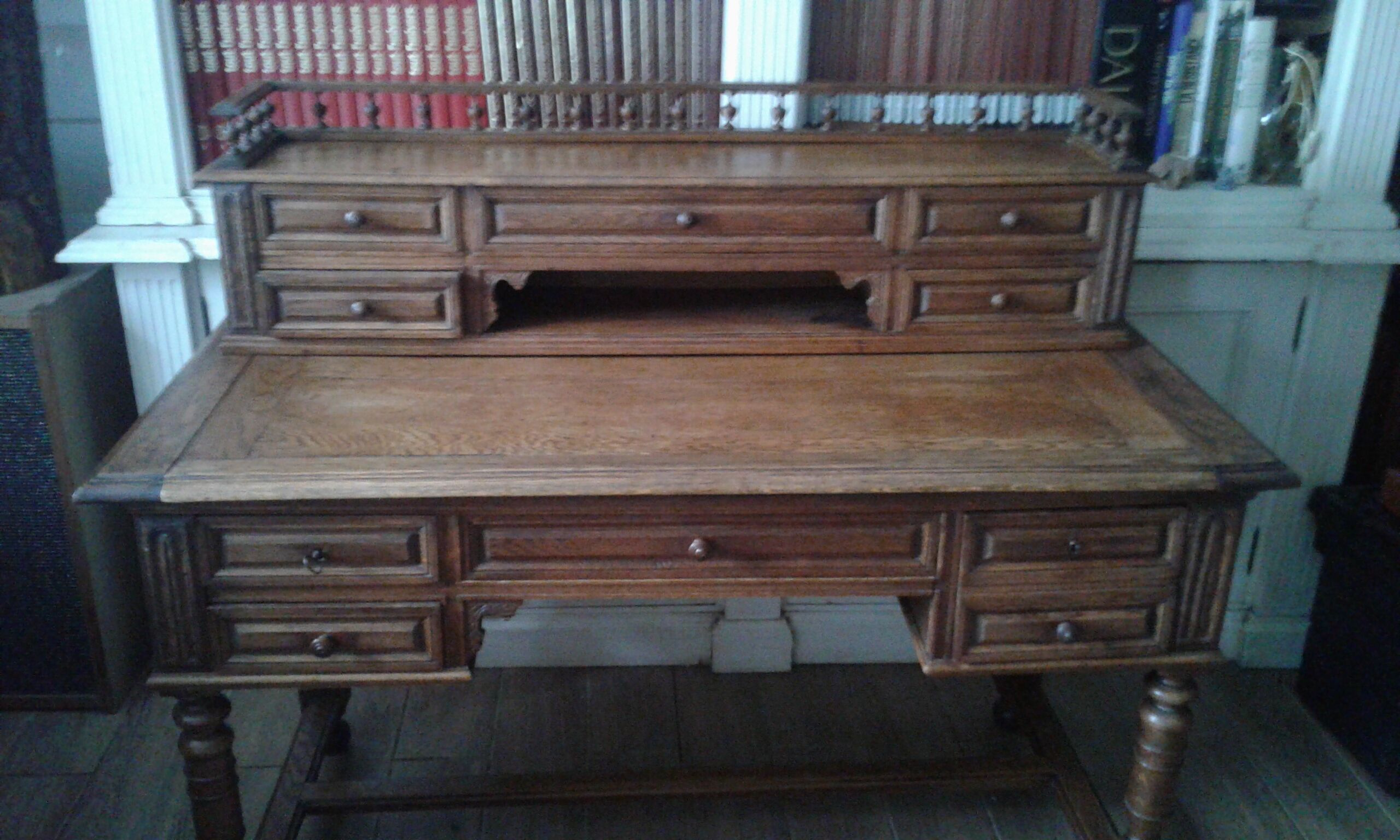 Oak desk
