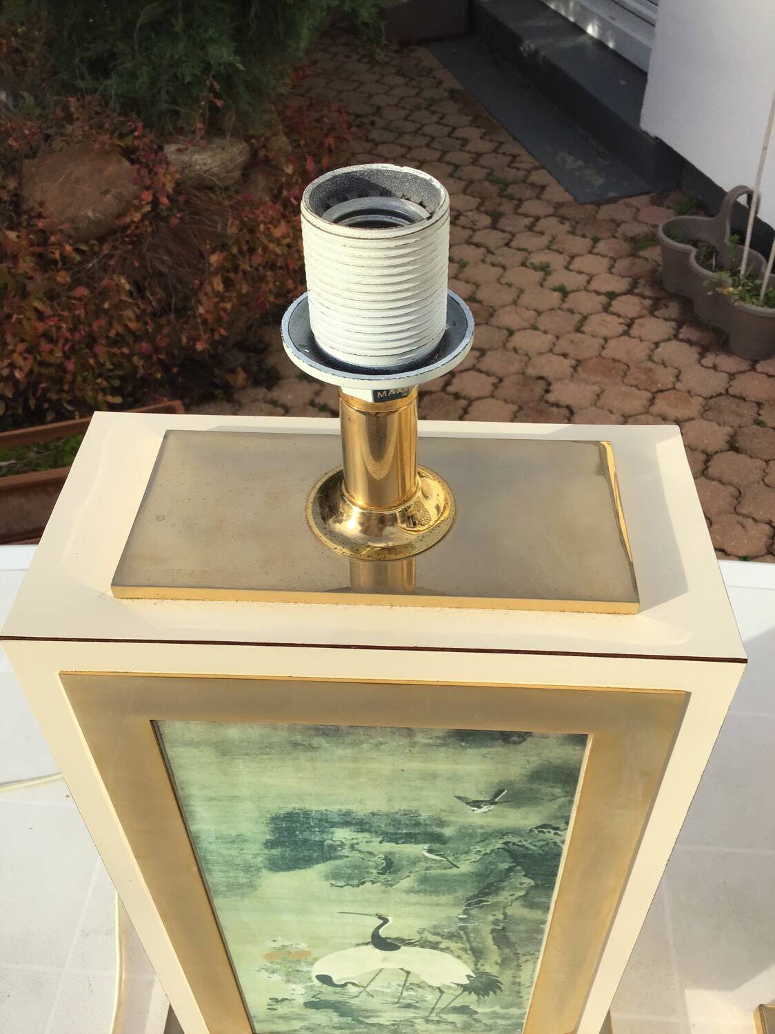 Pair of vintage Jean-Claude Mahey lamps