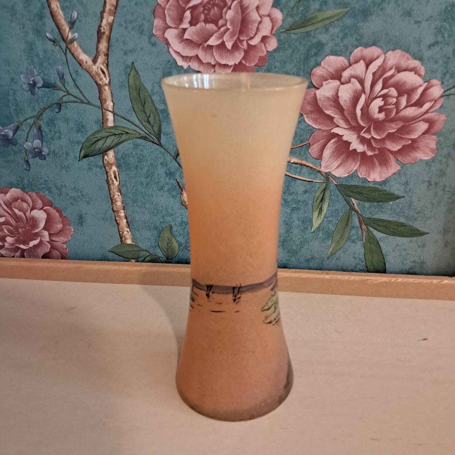 Legras vase with mill decor