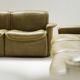DS-12 modular vintage set in green leather by Team de Sede for De Sede Swiss