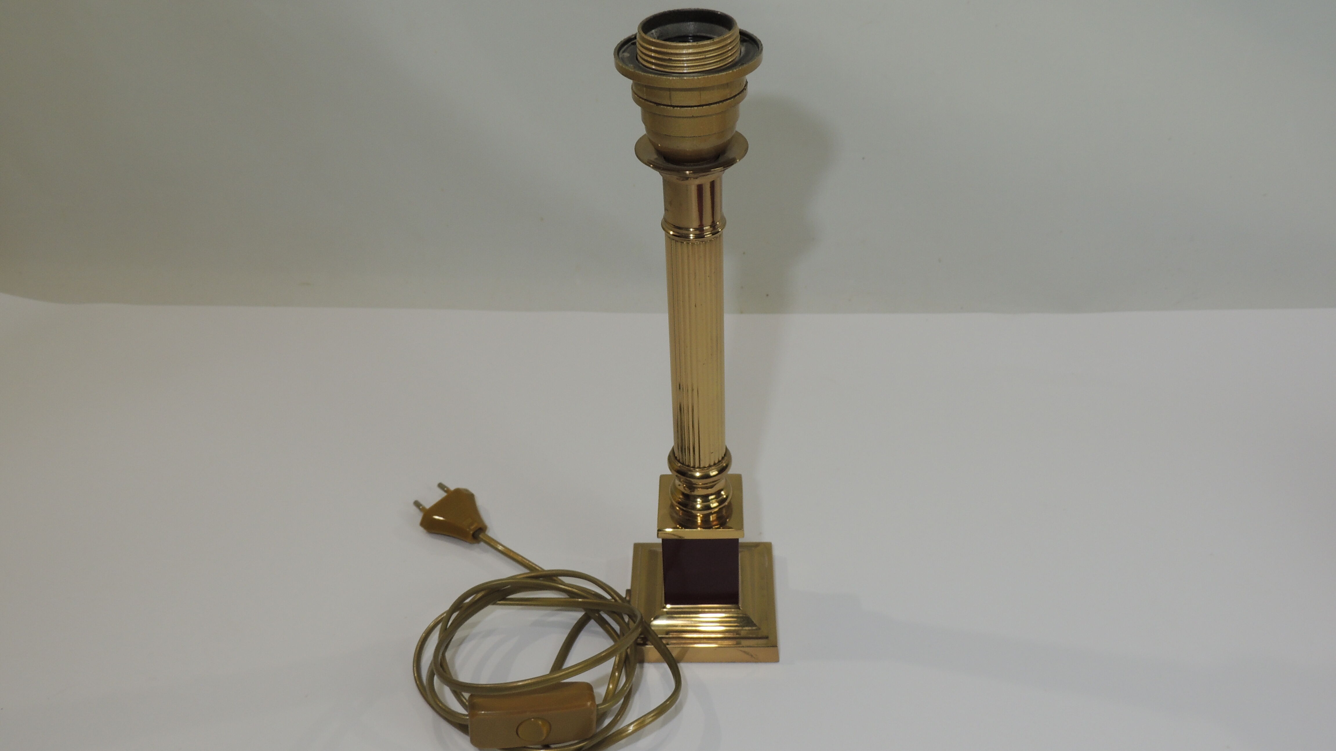 Empire style regency desk lamp/vintage