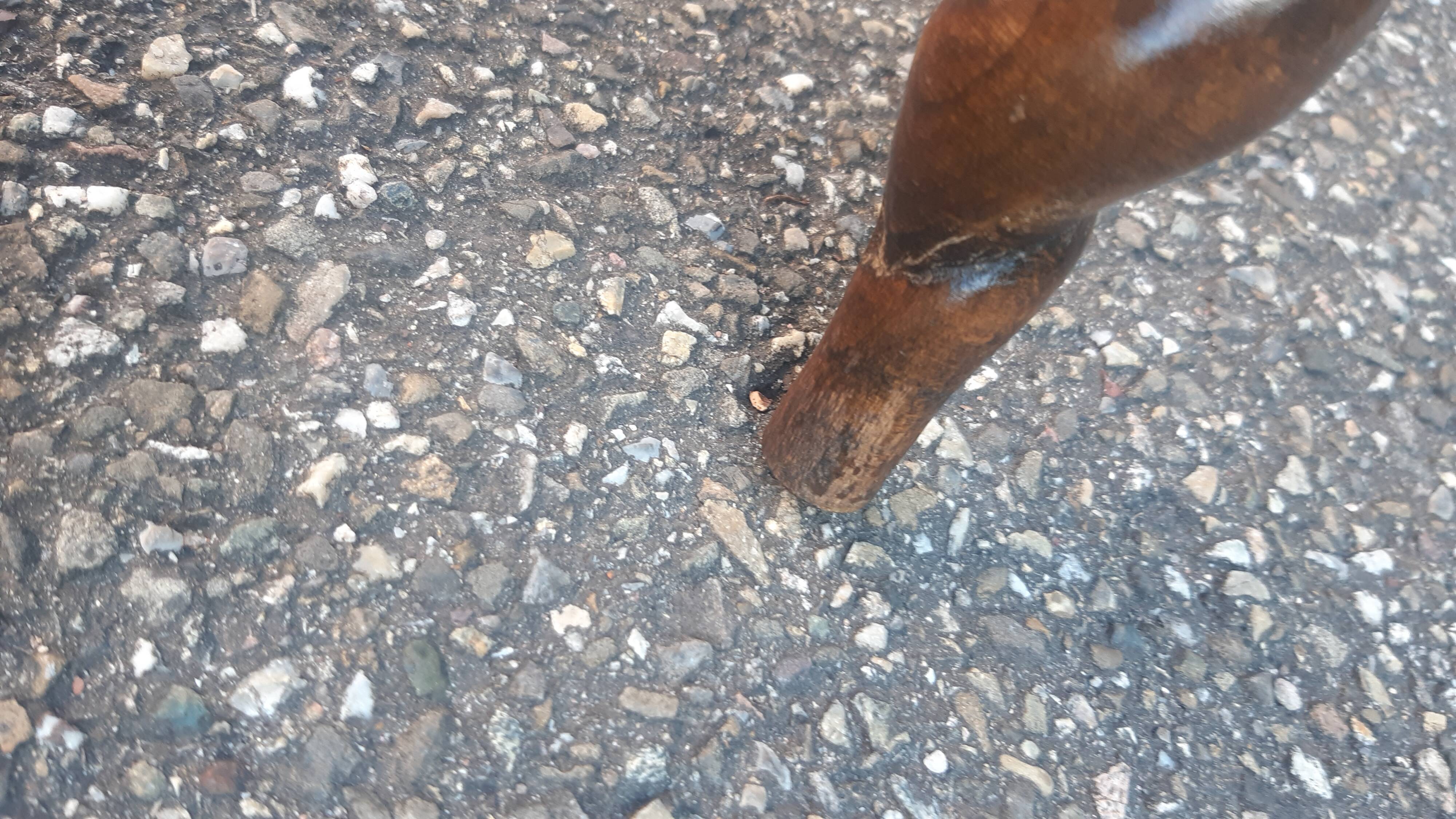 Vintage Twisted Tripod Stool