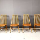 Mid century scandinavian dining chairs, 1960s