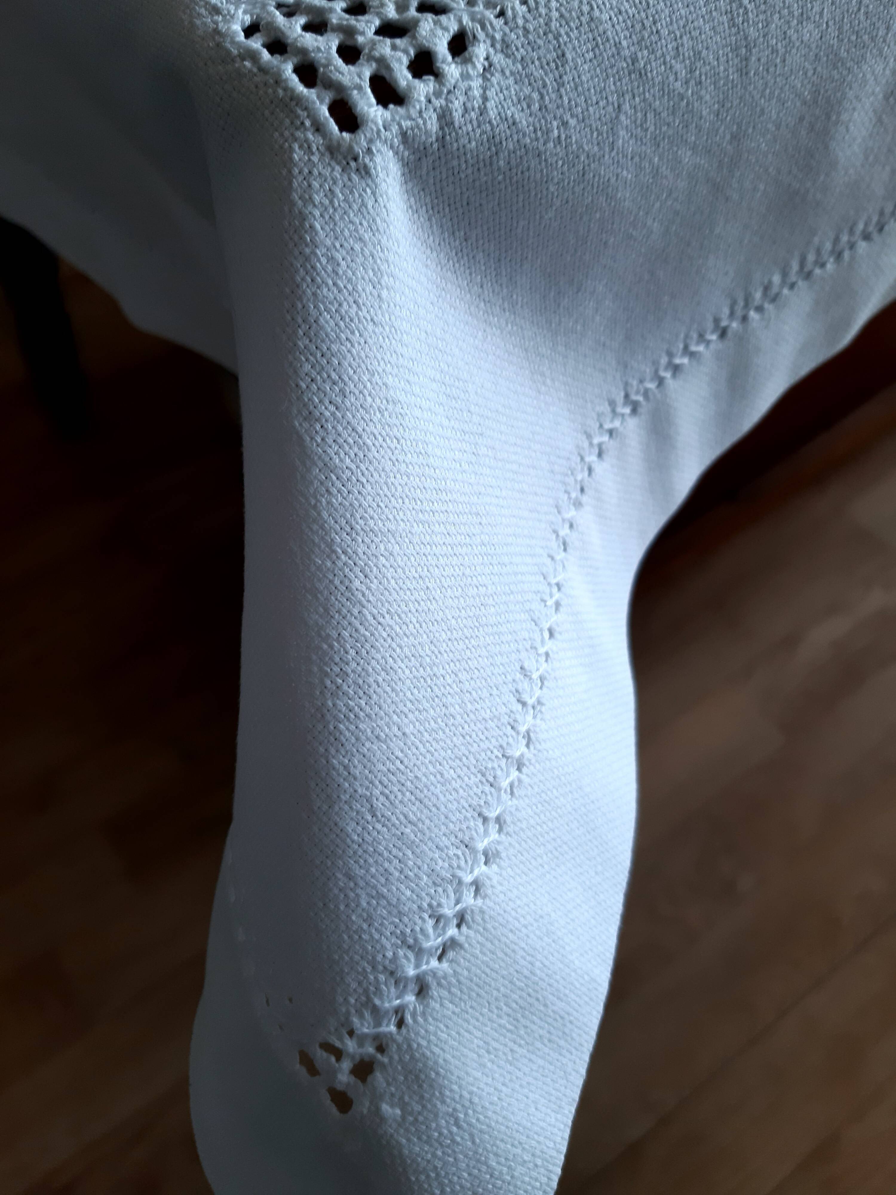 Old tablecloth