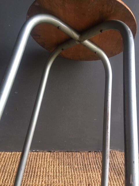 High workshop industrial stool