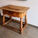 Old country desk feet turned