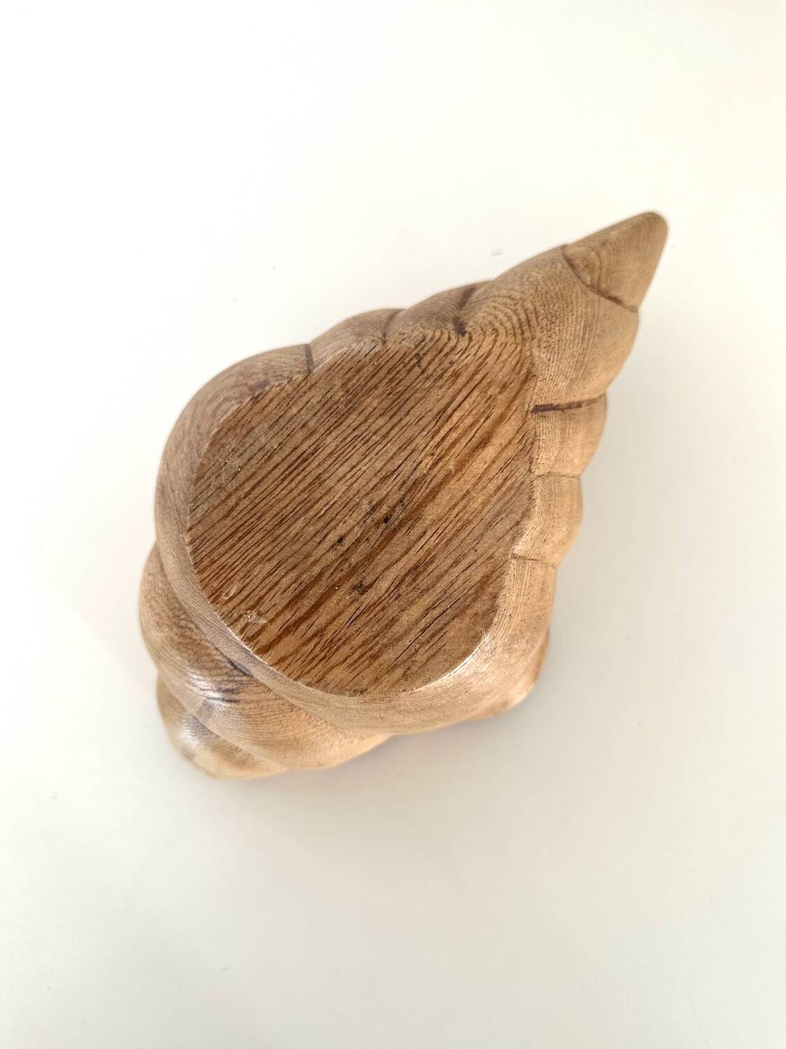 Coupelle en bois coquillage