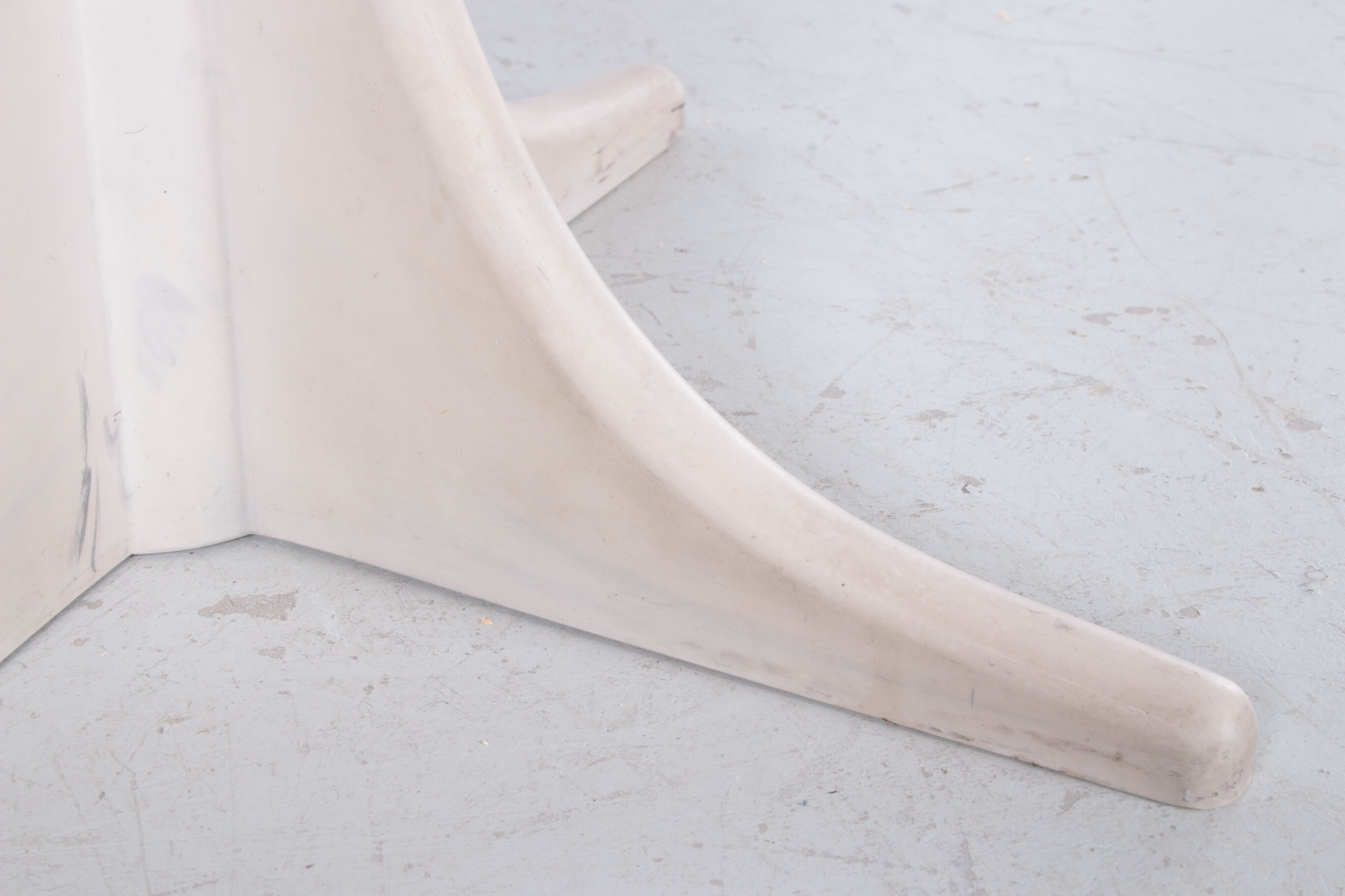 1970s Marble Dining Table on Two Marble x Feet, Germany