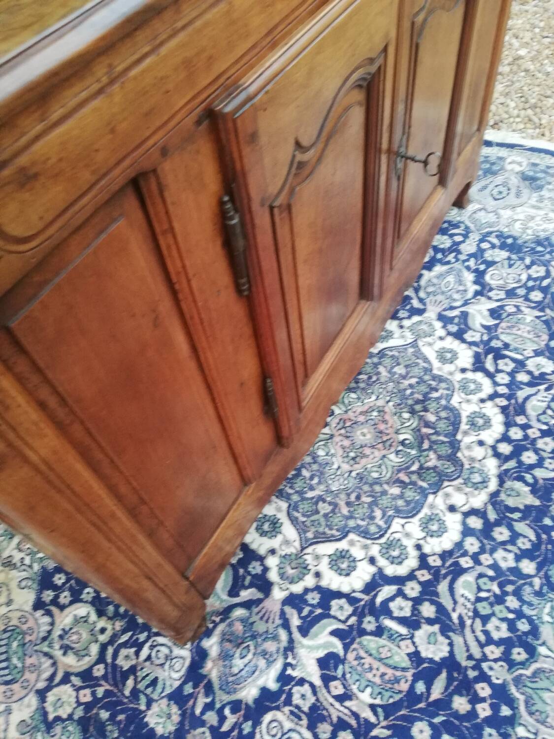 A Louis XV walnut sideboard