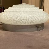 Ceiling lamp glass and metal