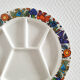 Set of 10 fondue plates Acapulco Villeroy and Boch