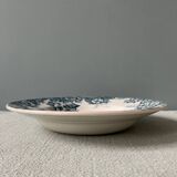 Series of 8 Marie-Louise soup plates, Moulin des Loups and Hamage