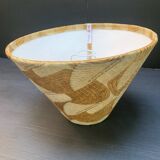 Art Deco style conical lampshade