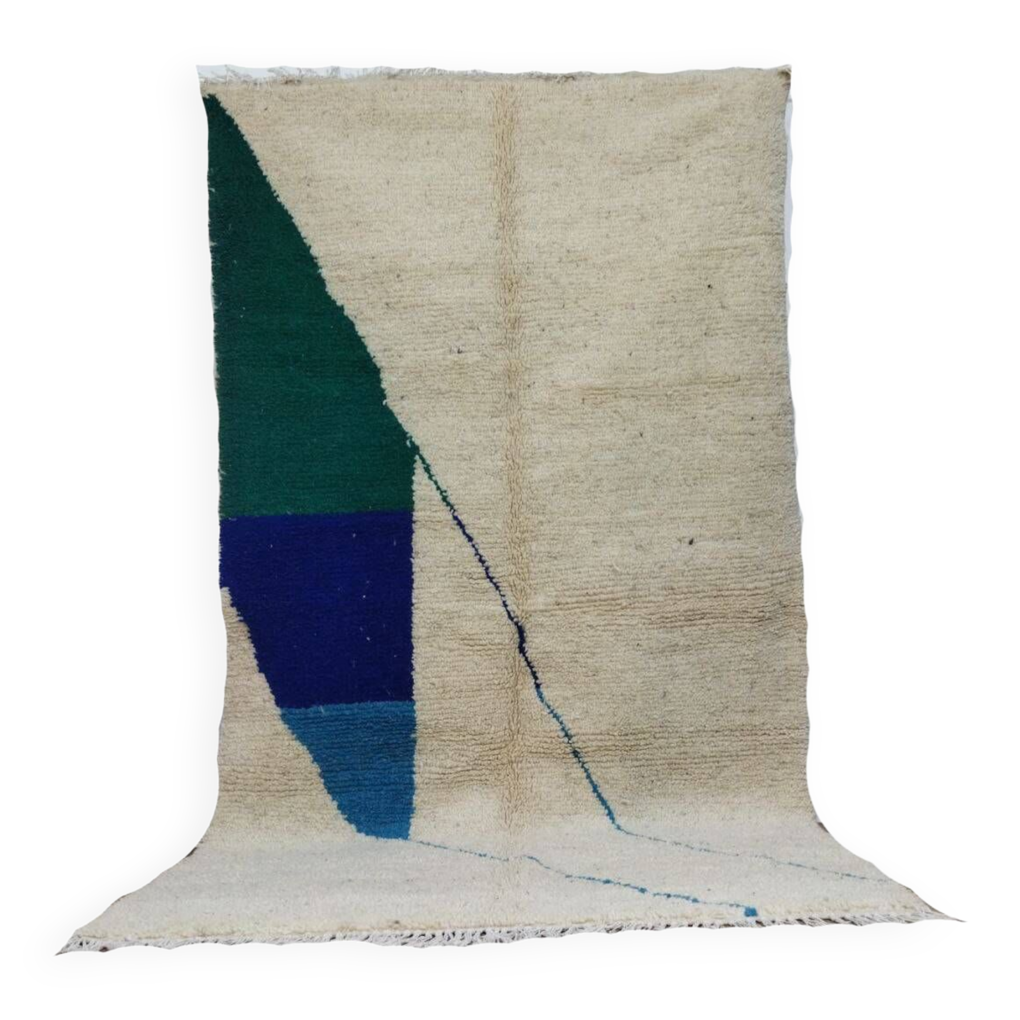 Tapis berbère marocain artisanal fait main