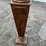 Large wooden and marble column/sheath