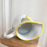 Ceramic lemon pitcher
