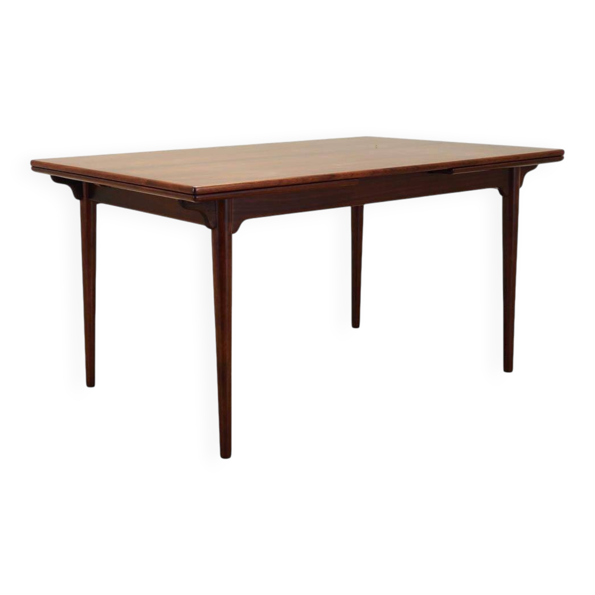 Rosewood table, Danish design, 1970s, manufacturer: Omann Jun, designer: Gu