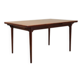 Rosewood table, Danish design, 1970s, manufacturer: Omann Jun, designer: Gu
