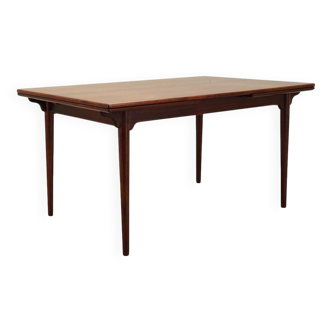 Rosewood table, Danish design, 1970s, manufacturer: Omann Jun, designer: Gu
