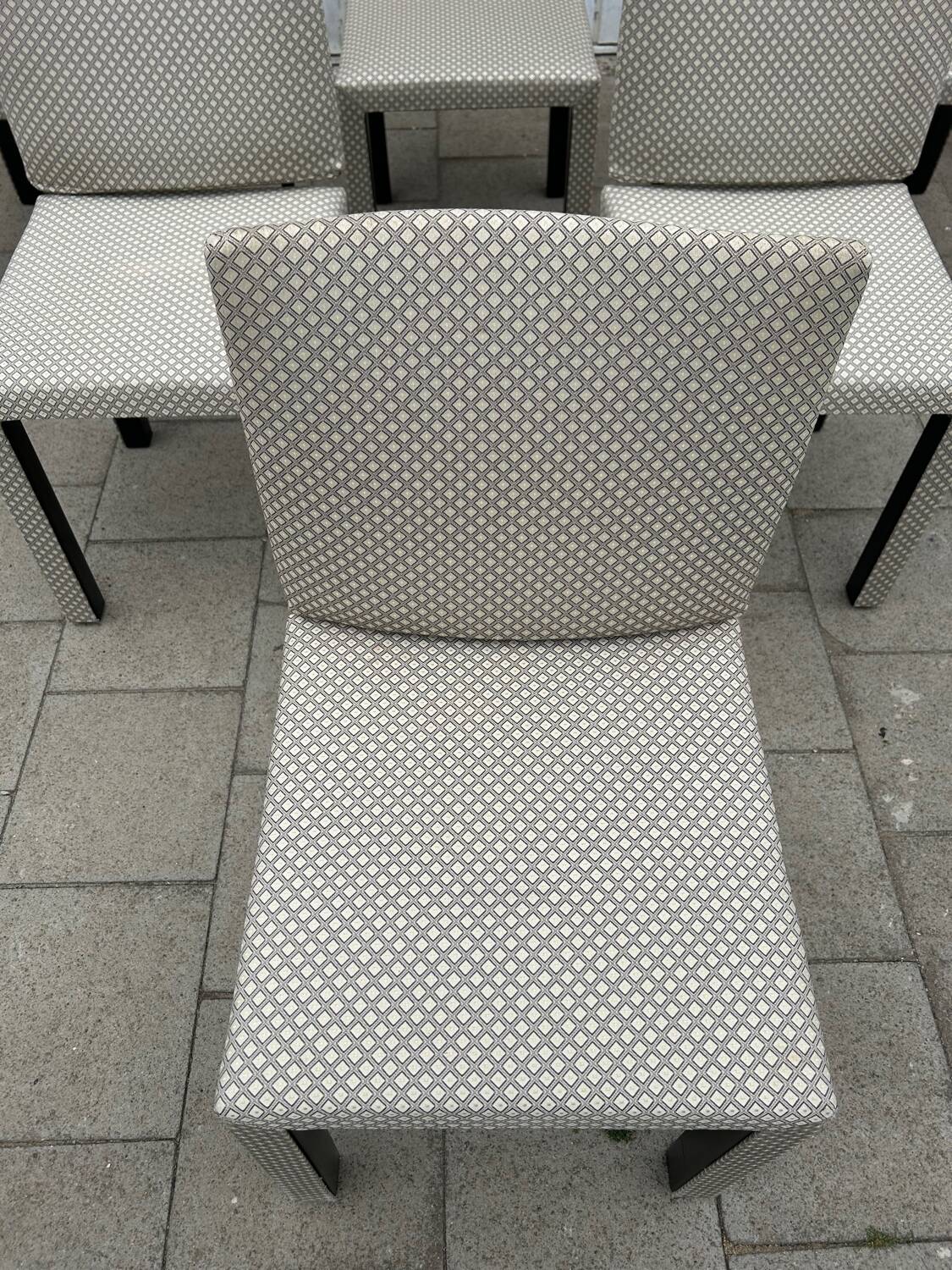 6x Arcadia Arcara chairs Paolo Piva B&B Italia