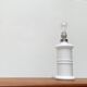 Lampe de table Apoteker en verre danoise vintage par Sidse Werner pour Holmegaard