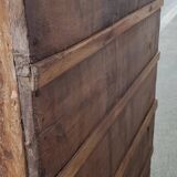 Armoire vitrée ancienne en bois