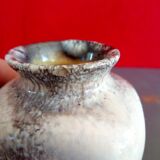 set of three small ceramic vases, West Germany Vintage