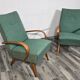 Paire de fauteuils par Jaroslav Smidek, années 1960