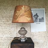 Paper herbarium lampshade, 70s