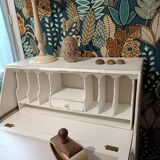 Commode secrétaire patinée
