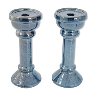 Pair of vintage candle holders 1960