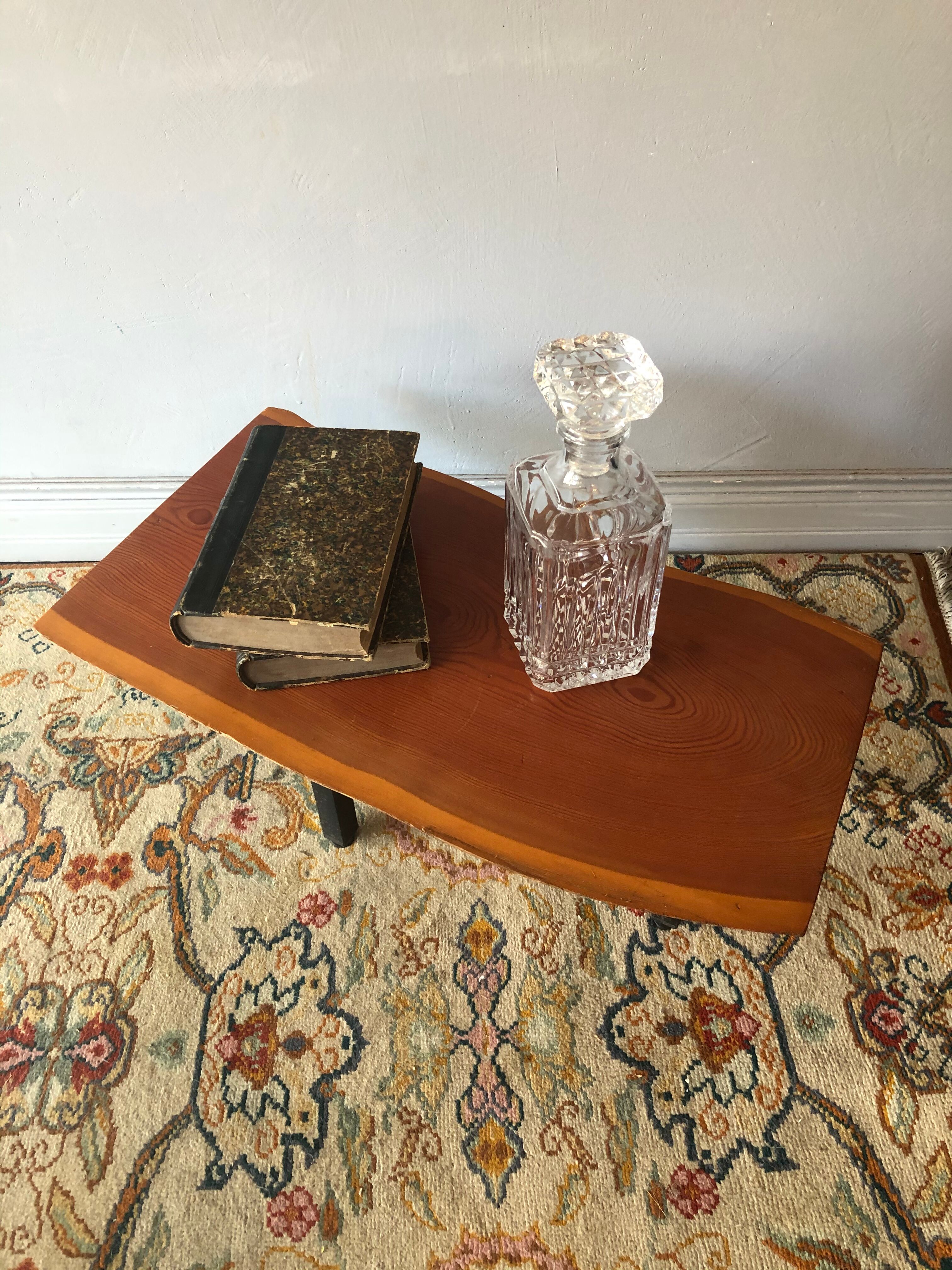 Solid wooden coffee table