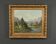 Oil on canvas "Mountain Landscape", signed C. Lion – Late 19th century