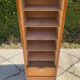 Meuble à rideau vintage en bois années 60-70