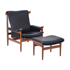 Fauteuil modèle Bwana avec repose