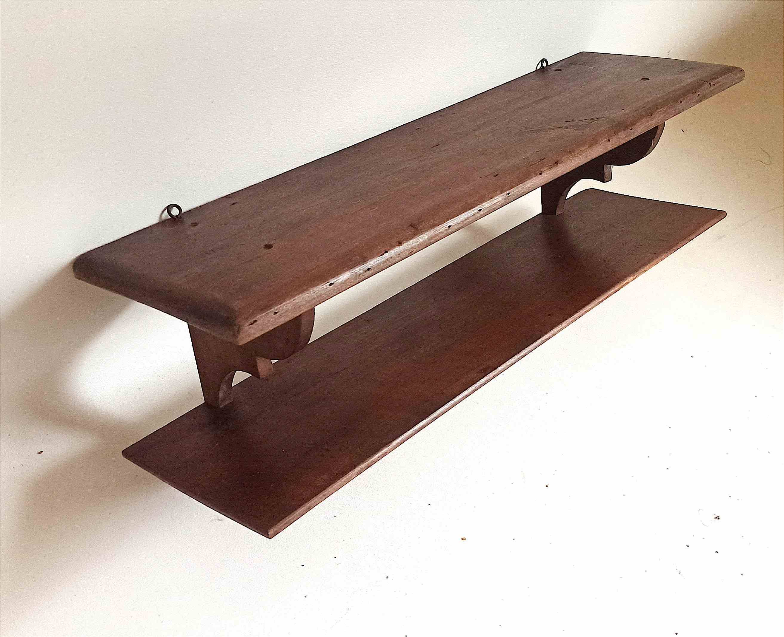 Art Deco wall shelf