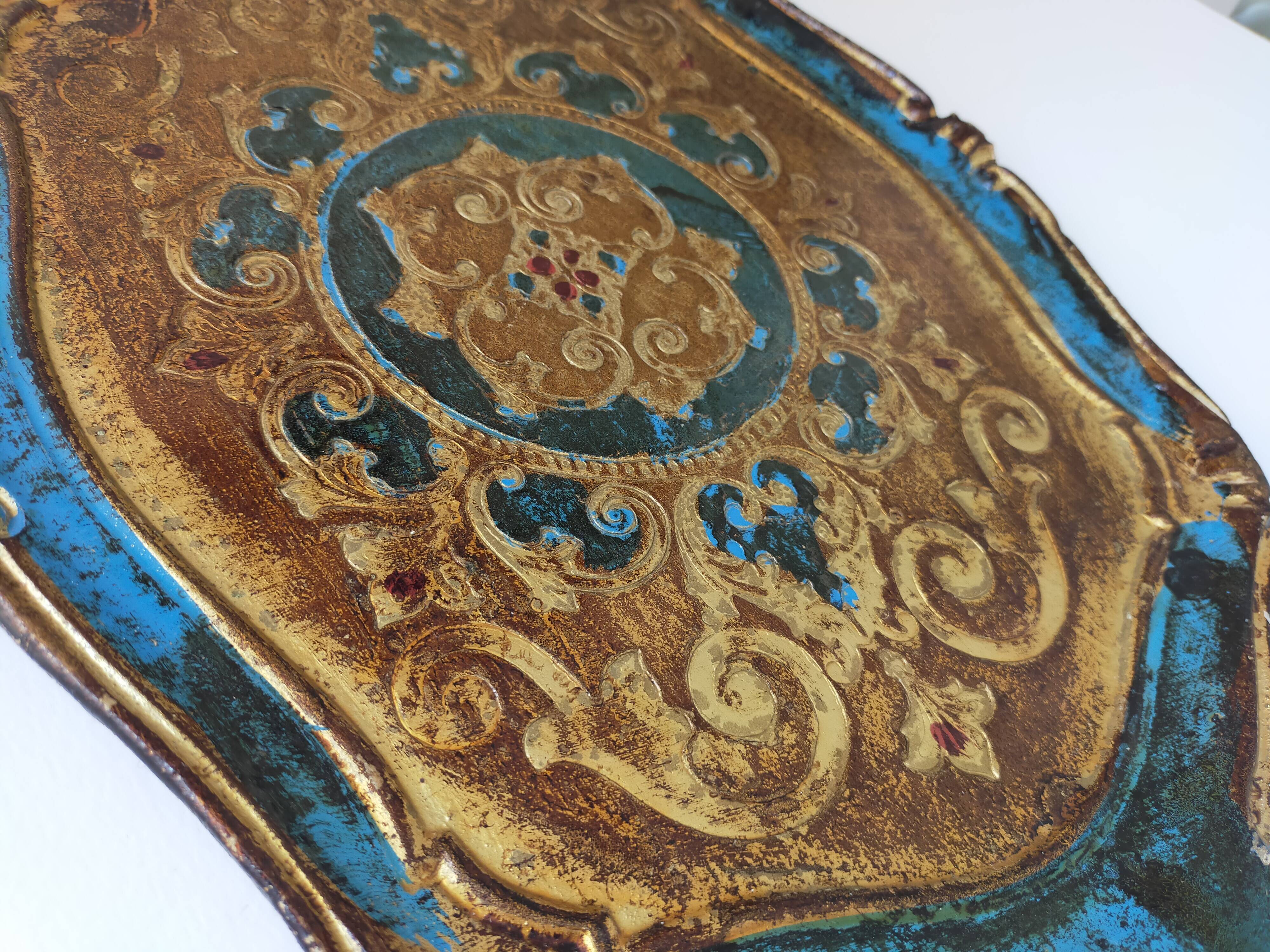 Painted Venetian tray