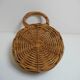 Pretty wall wicker basket