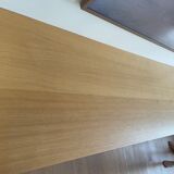 Veneered oak desk