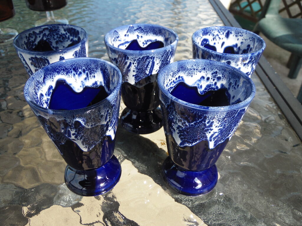 5 cups gres enamelled