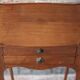 Vintage bedside table, bedside table with 2 drawers, side table, Louis XV.