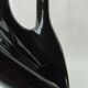 Black ring sizer hand