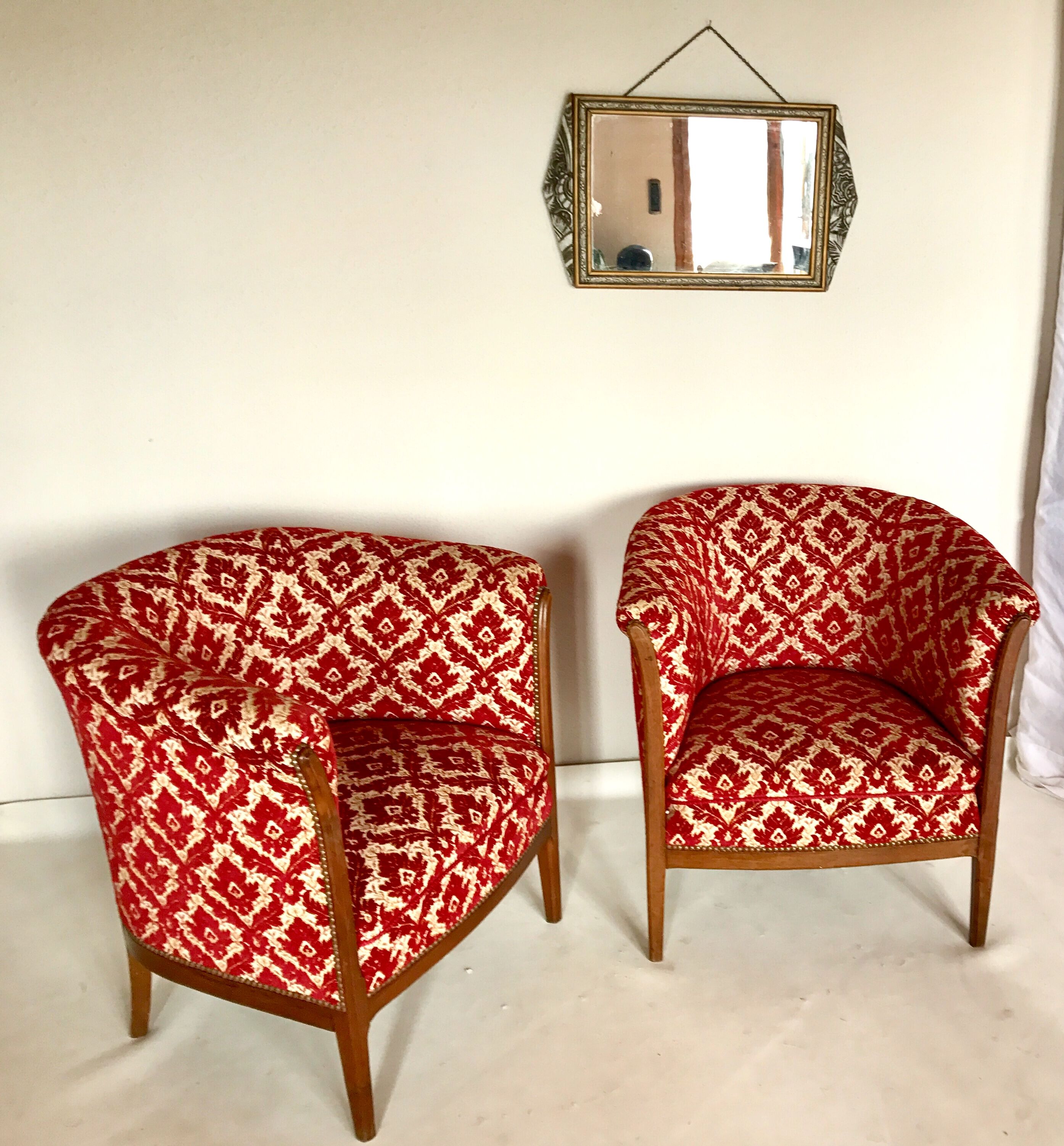 Pair of Davis armchairs 1920s